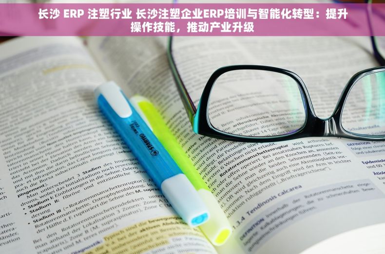 长沙 ERP 注塑行业 长沙注塑企业ERP培训与智能化转型：提升操作技能，推动产业升级
