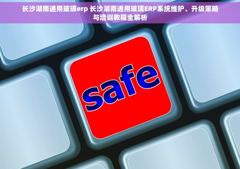 长沙湖南通用玻璃erp 长沙湖南通用玻璃ERP系统维护、升级策略与培训教程全解析