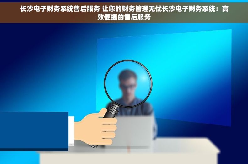 长沙电子财务系统售后服务 让您的财务管理无忧长沙电子财务系统：高效便捷的售后服务