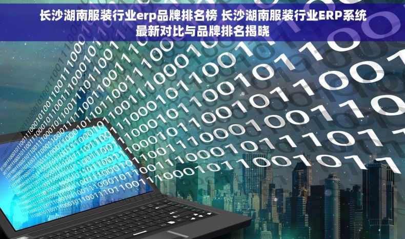 长沙湖南服装行业erp品牌排名榜 长沙湖南服装行业ERP系统最新对比与品牌排名揭晓