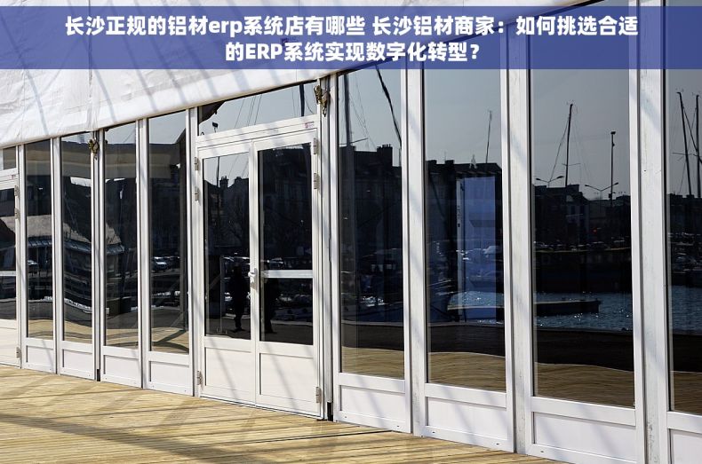 长沙正规的铝材erp系统店有哪些 长沙铝材商家：如何挑选合适的ERP系统实现数字化转型？