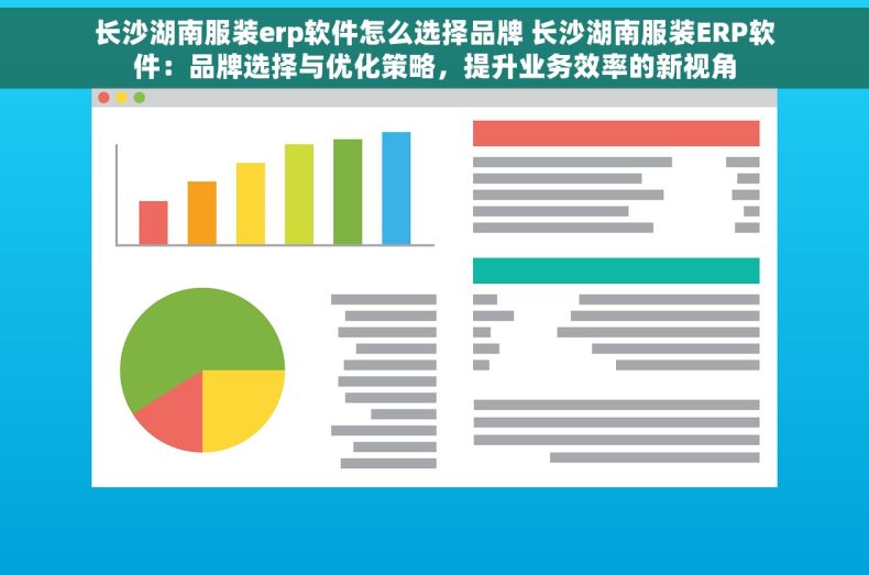 长沙湖南服装erp软件怎么选择品牌 长沙湖南服装ERP软件：品牌选择与优化策略，提升业务效率的新视角