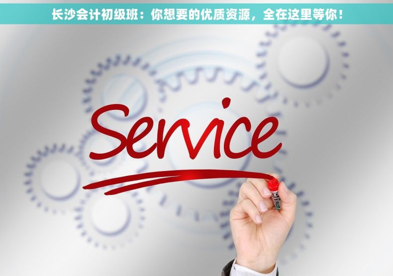 长沙会计初级班：你想要的优质资源，全在这里等你！
