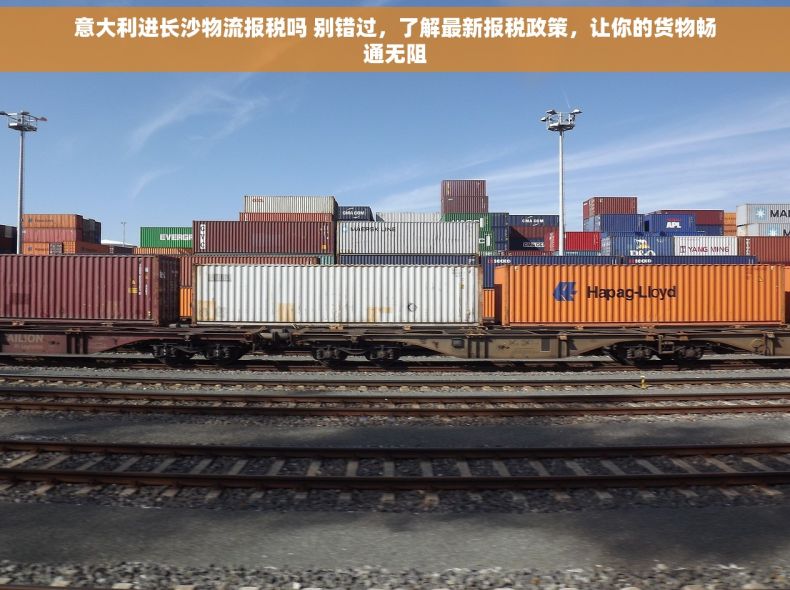 意大利进长沙物流报税吗 别错过，了解最新报税政策，让你的货物畅通无阻