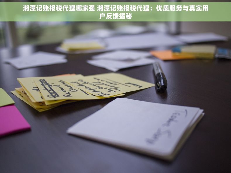 湘潭记账报税代理哪家强 湘潭记账报税代理：优质服务与真实用户反馈揭秘