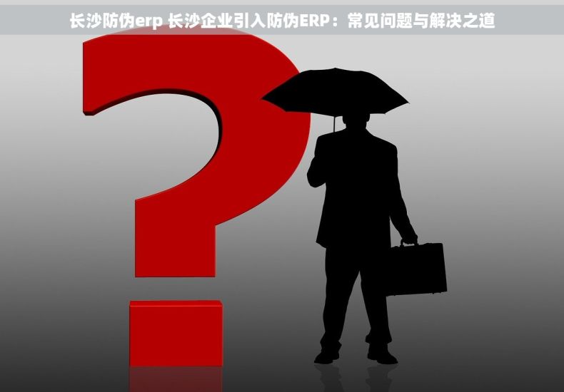 长沙防伪erp 长沙企业引入防伪ERP：常见问题与解决之道