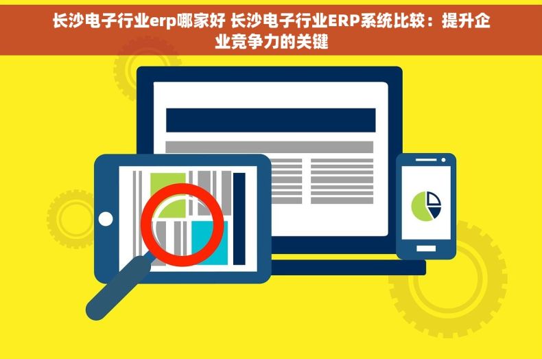 长沙电子行业erp哪家好 长沙电子行业ERP系统比较：提升企业竞争力的关键