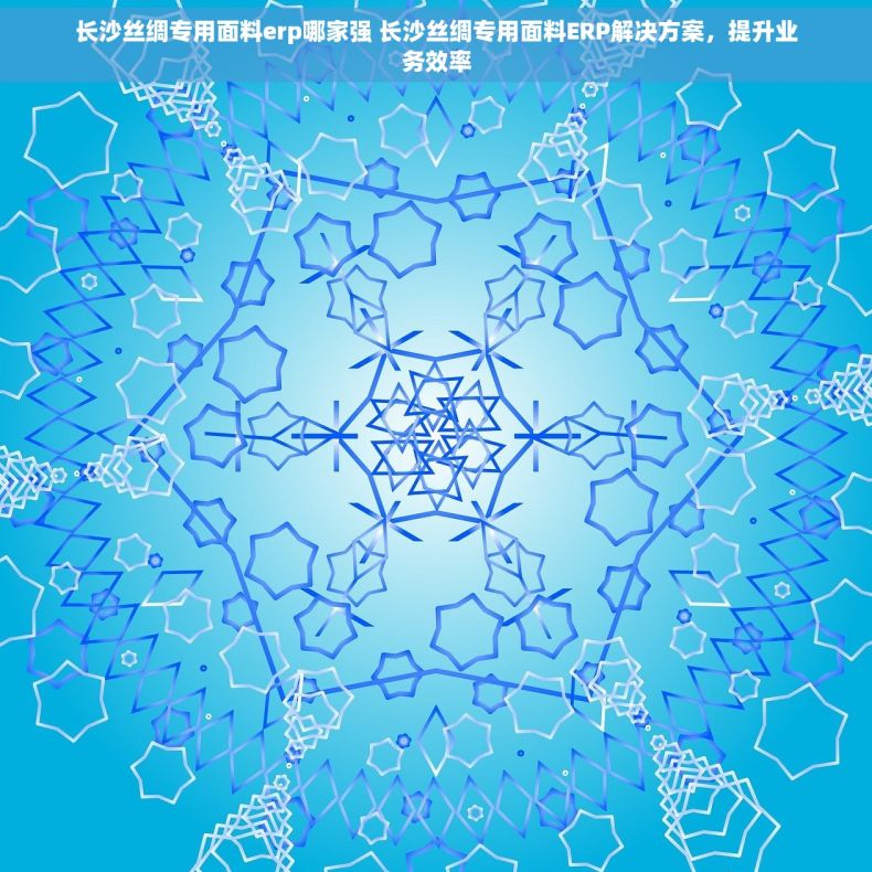 长沙丝绸专用面料erp哪家强 长沙丝绸专用面料ERP解决方案，提升业务效率