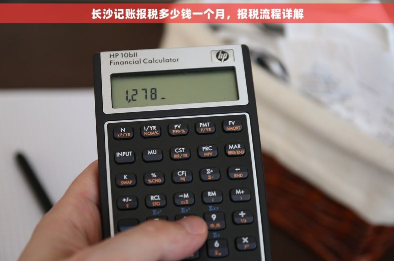 长沙记账报税多少钱一个月，报税流程详解
