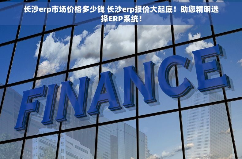 长沙erp市场价格多少钱 长沙erp报价大起底！助您精明选择ERP系统！