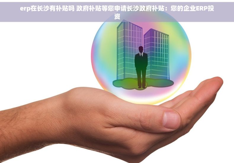 erp在长沙有补贴吗 政府补贴等您申请长沙政府补贴：您的企业ERP投资