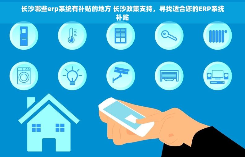长沙哪些erp系统有补贴的地方 长沙政策支持，寻找适合您的ERP系统补贴