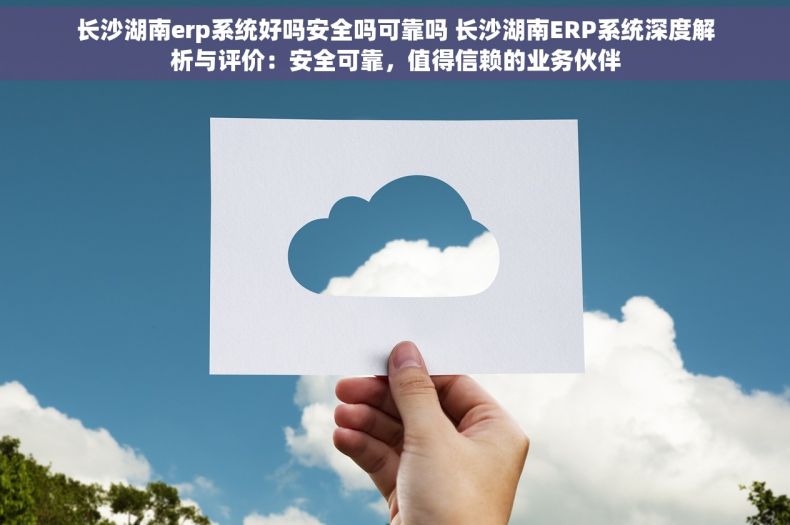 长沙湖南erp系统好吗安全吗可靠吗 长沙湖南ERP系统深度解析与评价：安全可靠，值得信赖的业务伙伴