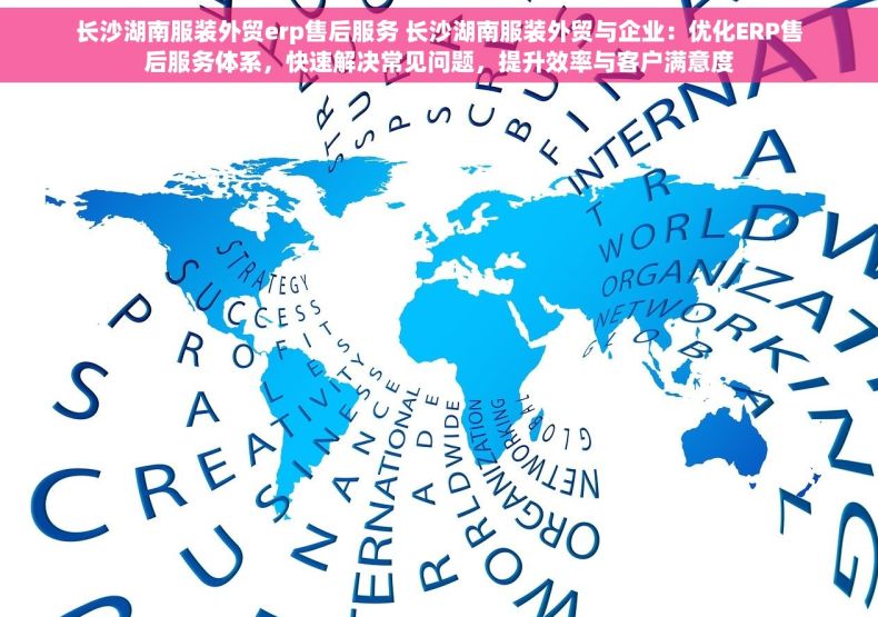 长沙湖南服装外贸erp售后服务 长沙湖南服装外贸与企业：优化ERP售后服务体系，快速解决常见问题，提升效率与客户满意度