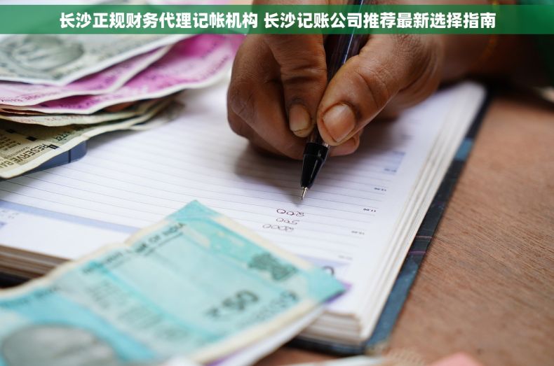 长沙正规财务代理记帐机构 长沙记账公司推荐最新选择指南