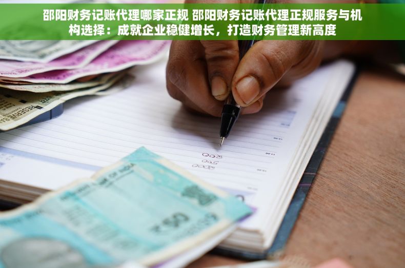 邵阳财务记账代理哪家正规 邵阳财务记账代理正规服务与机构选择：成就企业稳健增长，打造财务管理新高度