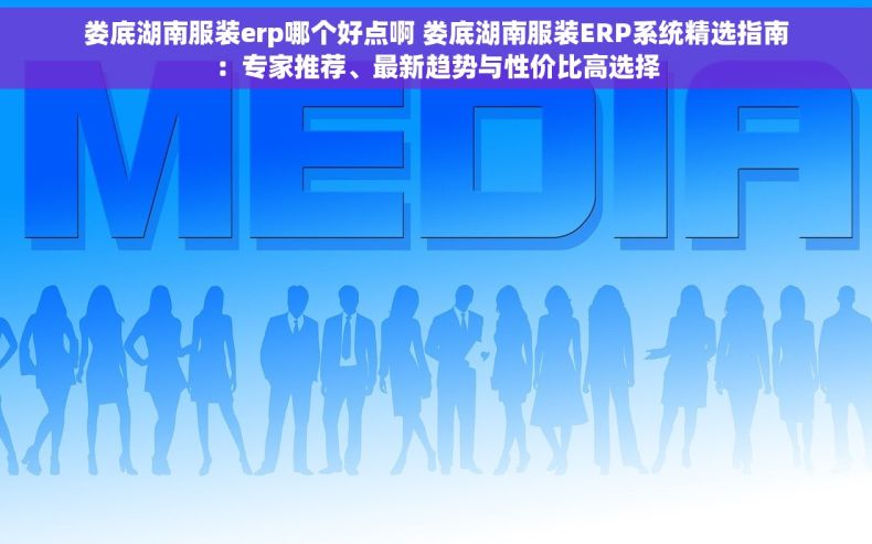娄底湖南服装erp哪个好点啊 娄底湖南服装ERP系统精选指南：专家推荐、最新趋势与性价比高选择