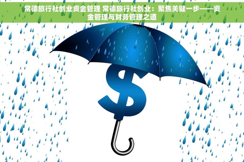 常德旅行社创业资金管理 常德旅行社创业：聚焦关键一步——资金管理与财务管理之道