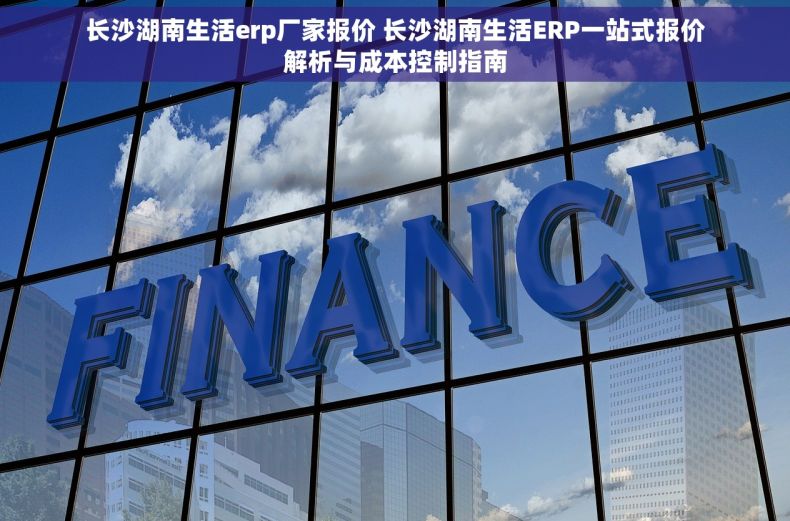 长沙湖南生活erp厂家报价 长沙湖南生活ERP一站式报价解析与成本控制指南