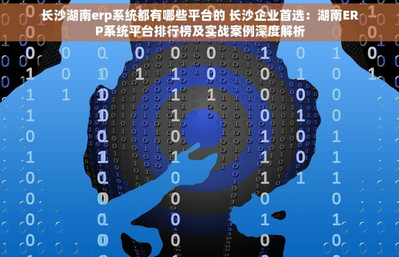 长沙湖南erp系统都有哪些平台的 长沙企业首选：湖南ERP系统平台排行榜及实战案例深度解析