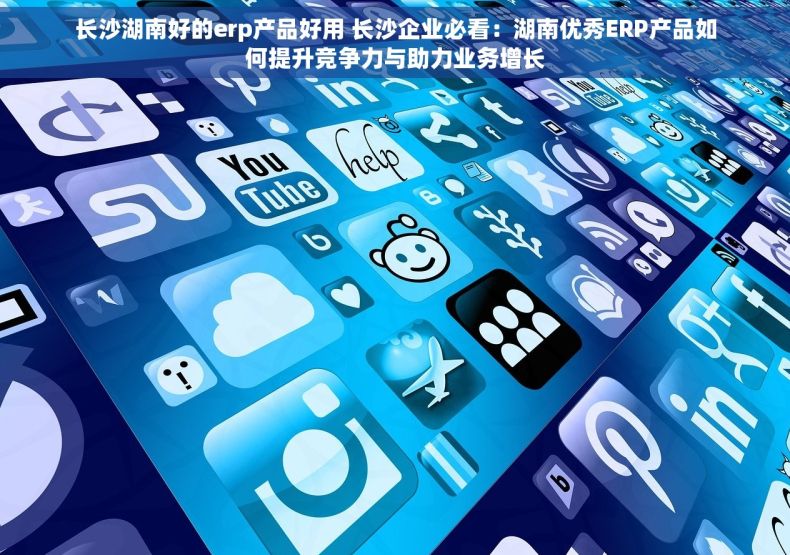 长沙湖南好的erp产品好用 长沙企业必看：湖南优秀ERP产品如何提升竞争力与助力业务增长