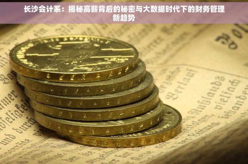 长沙会计系：揭秘高薪背后的秘密与大数据时代下的财务管理新趋势