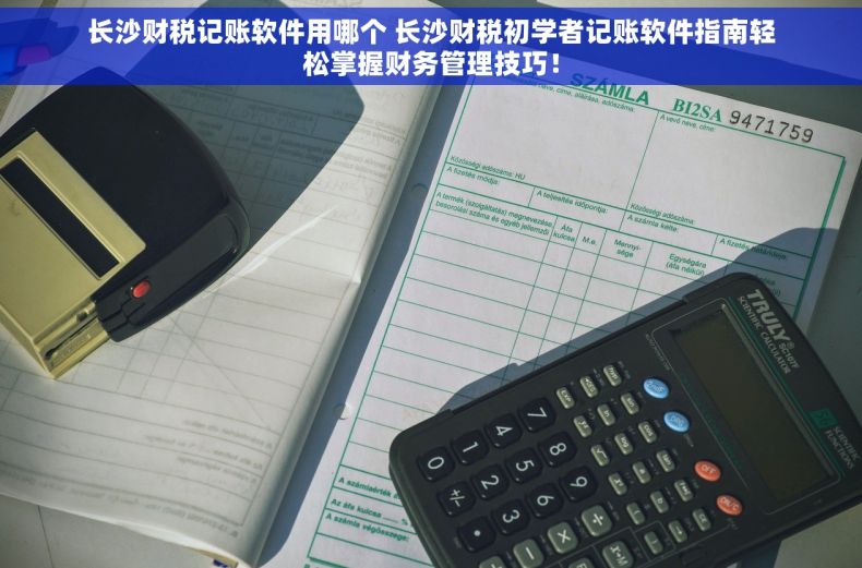 长沙财税记账软件用哪个 长沙财税初学者记账软件指南轻松掌握财务管理技巧！