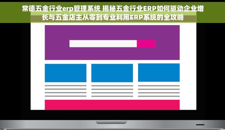 常德五金行业erp管理系统 揭秘五金行业ERP如何驱动企业增长与五金店主从零到专业利用ERP系统的全攻略