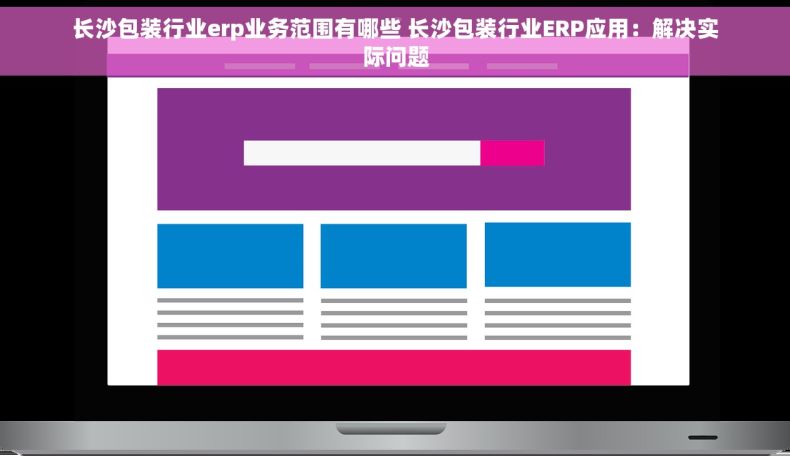 长沙包装行业erp业务范围有哪些 长沙包装行业ERP应用：解决实际问题