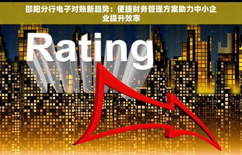 邵阳分行电子对账新趋势：便捷财务管理方案助力中小企业提升效率