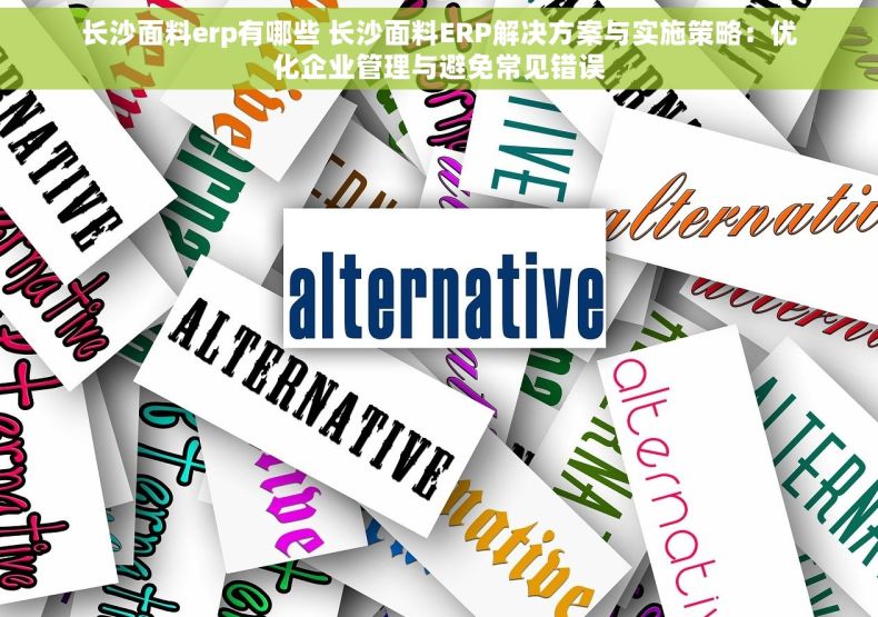 长沙面料erp有哪些 长沙面料ERP解决方案与实施策略：优化企业管理与避免常见错误