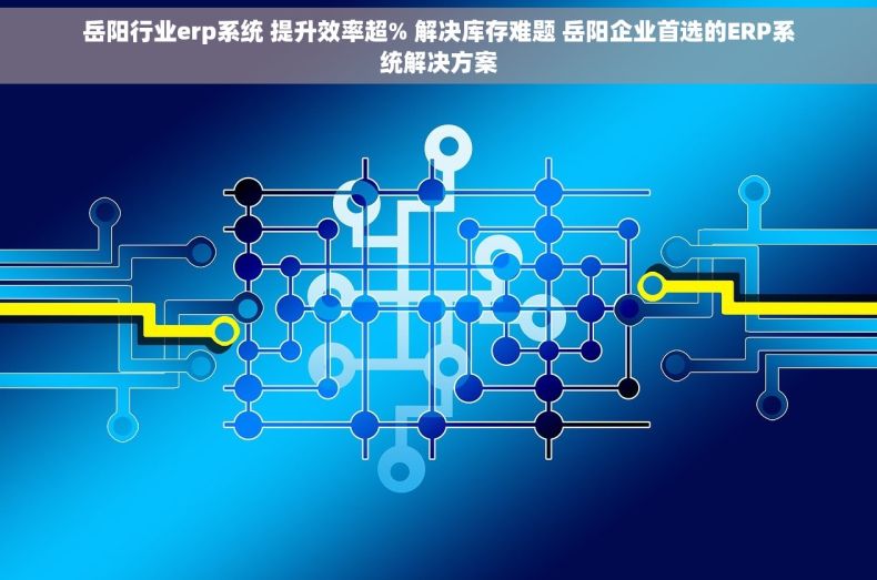 岳阳行业erp系统 提升效率超% 解决库存难题 岳阳企业首选的ERP系统解决方案
