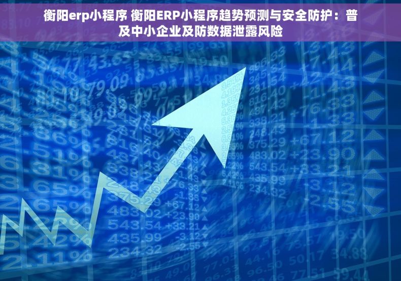 衡阳erp小程序 衡阳ERP小程序趋势预测与安全防护：普及中小企业及防数据泄露风险