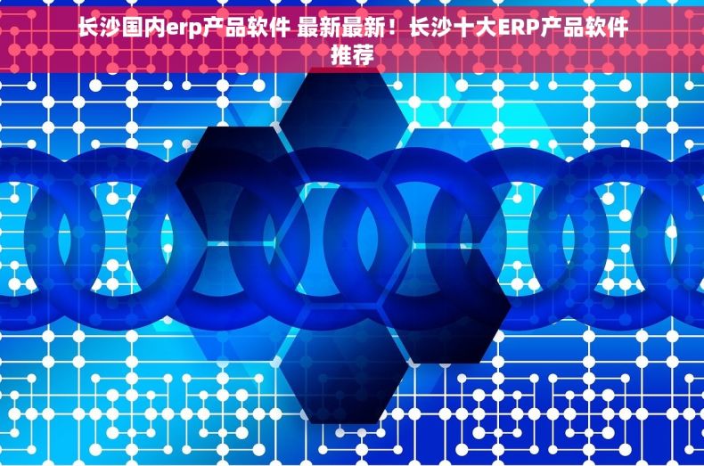 长沙国内erp产品软件 最新最新！长沙十大ERP产品软件推荐
