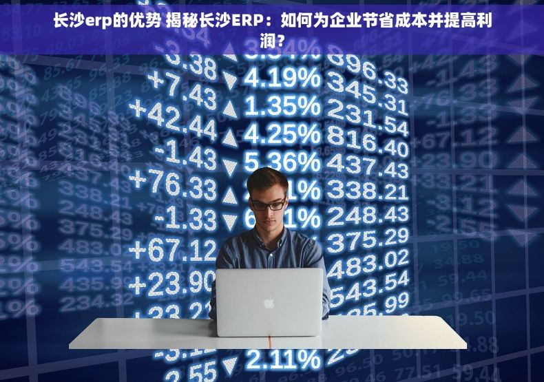 长沙erp的优势 揭秘长沙ERP：如何为企业节省成本并提高利润？