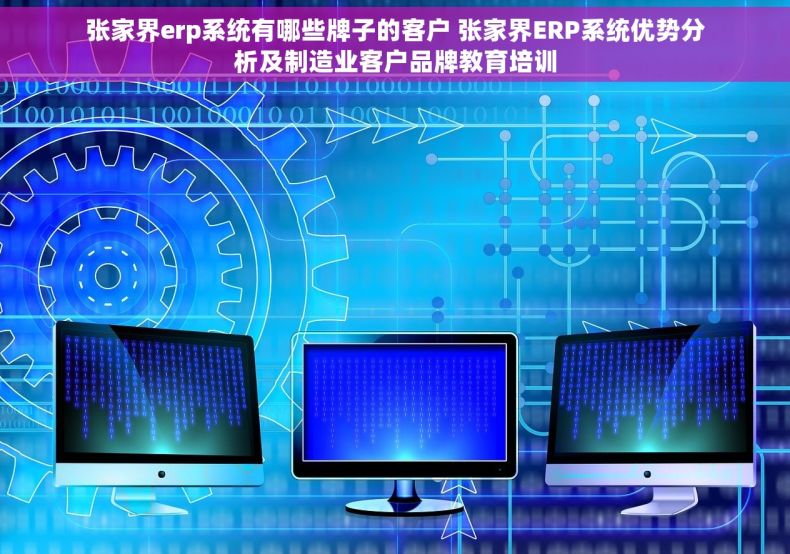 张家界erp系统有哪些牌子的客户 张家界ERP系统优势分析及制造业客户品牌教育培训