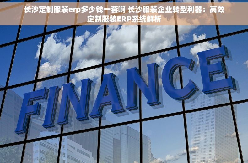 长沙定制服装erp多少钱一套啊 长沙服装企业转型利器：高效定制服装ERP系统解析