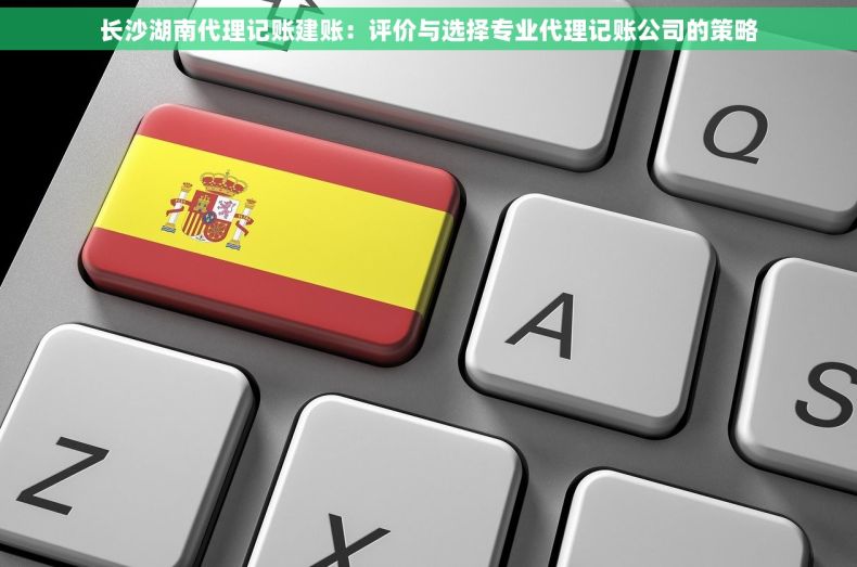 长沙湖南代理记账建账：评价与选择专业代理记账公司的策略