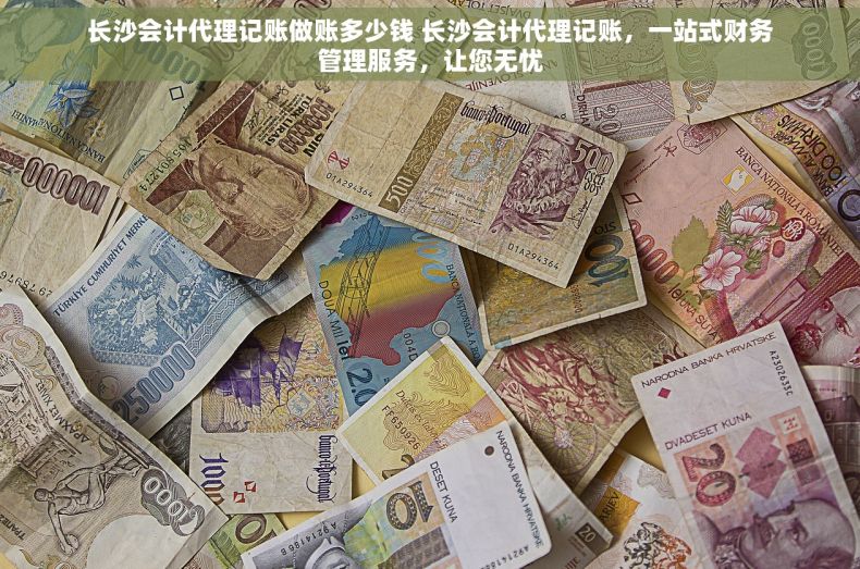 长沙会计代理记账做账多少钱 长沙会计代理记账，一站式财务管理服务，让您无忧