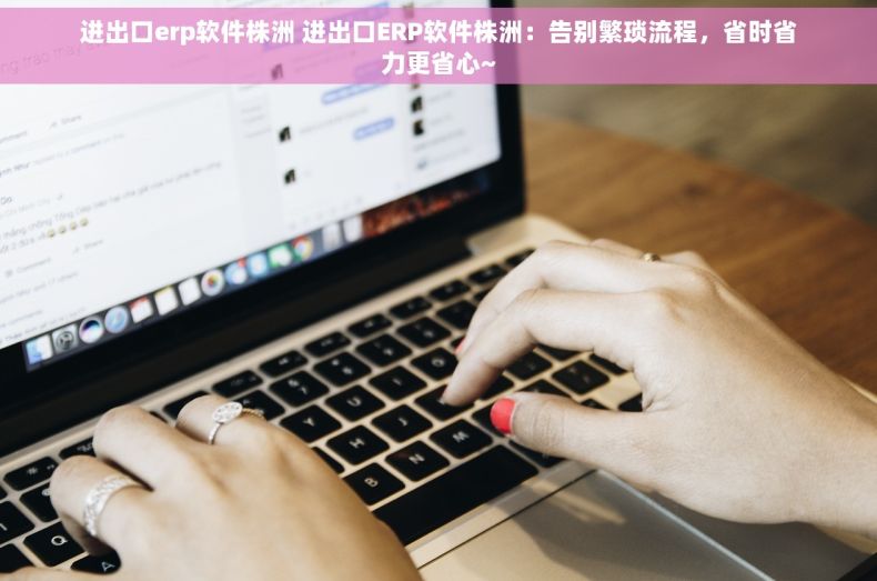 进出口erp软件株洲 进出口ERP软件株洲：告别繁琐流程，省时省力更省心~