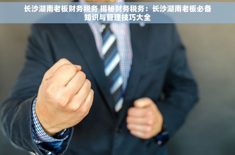 长沙湖南老板财务税务 揭秘财务税务：长沙湖南老板必备知识与管理技巧大全