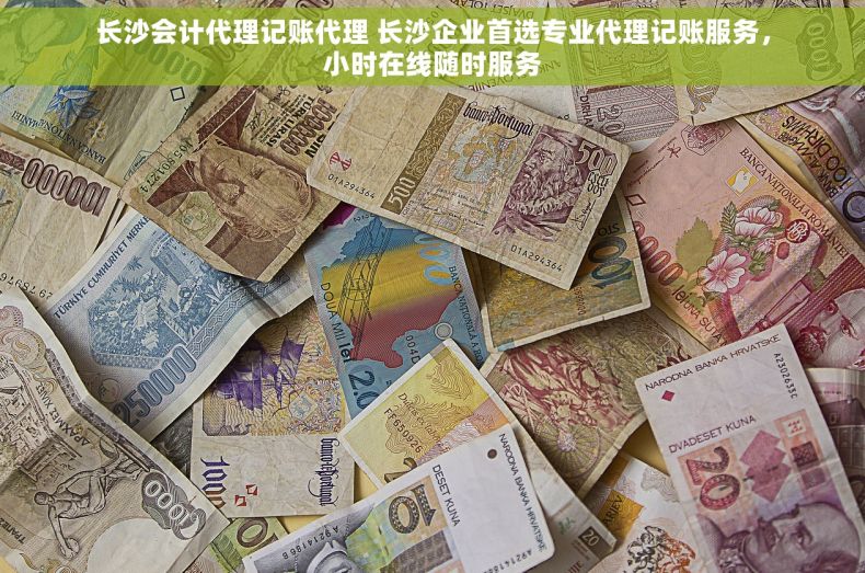 长沙会计代理记账代理 长沙企业首选专业代理记账服务，小时在线随时服务