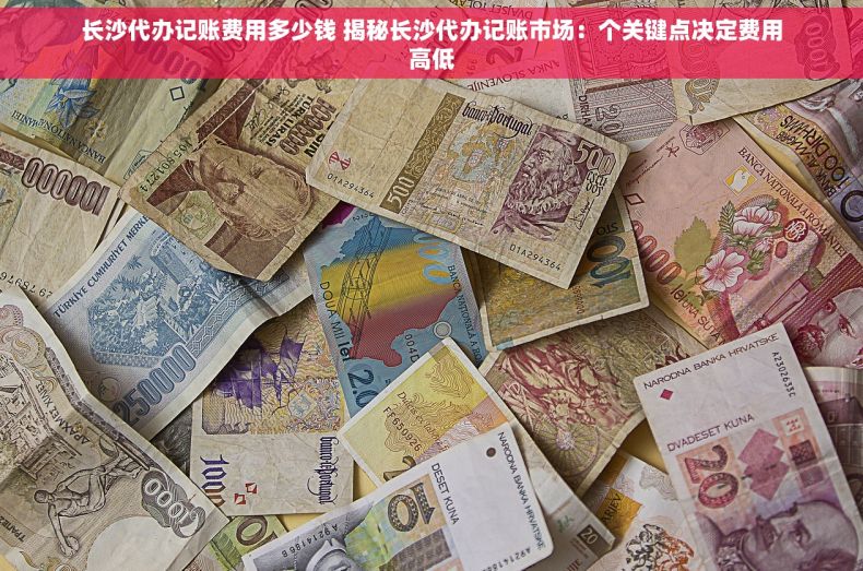 长沙代办记账费用多少钱 揭秘长沙代办记账市场：个关键点决定费用高低