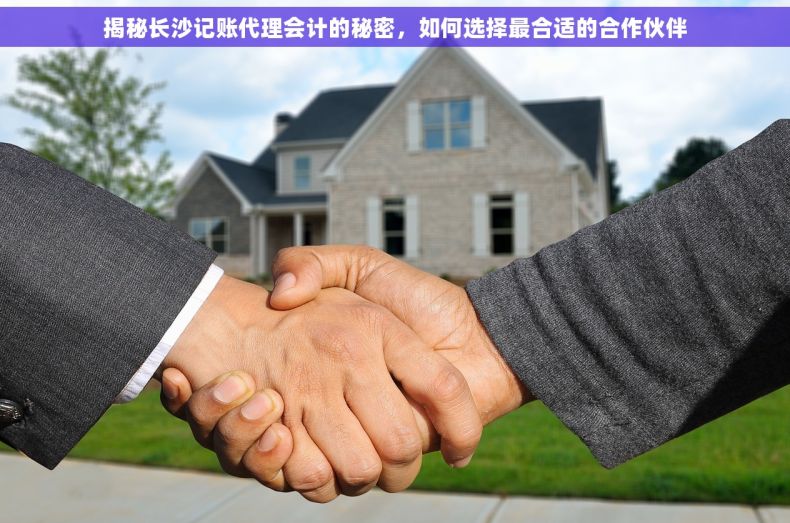 揭秘长沙记账代理会计的秘密，如何选择最合适的合作伙伴