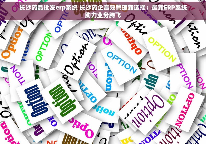 长沙药品批发erp系统 长沙药企高效管理新选择：最新ERP系统助力业务腾飞