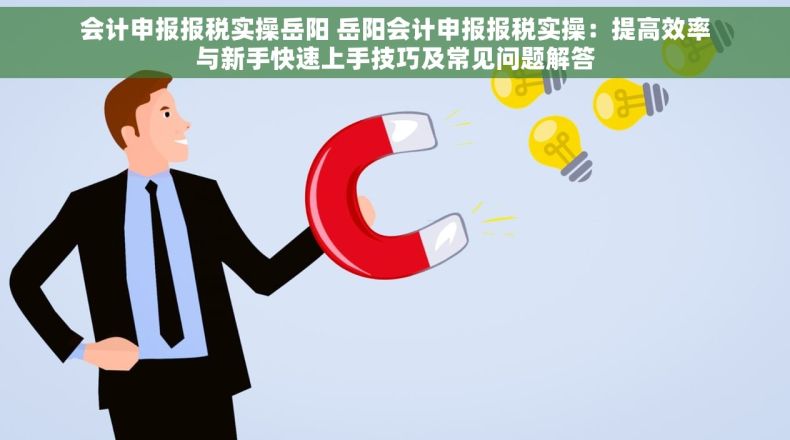 会计申报报税实操岳阳 岳阳会计申报报税实操：提高效率与新手快速上手技巧及常见问题解答