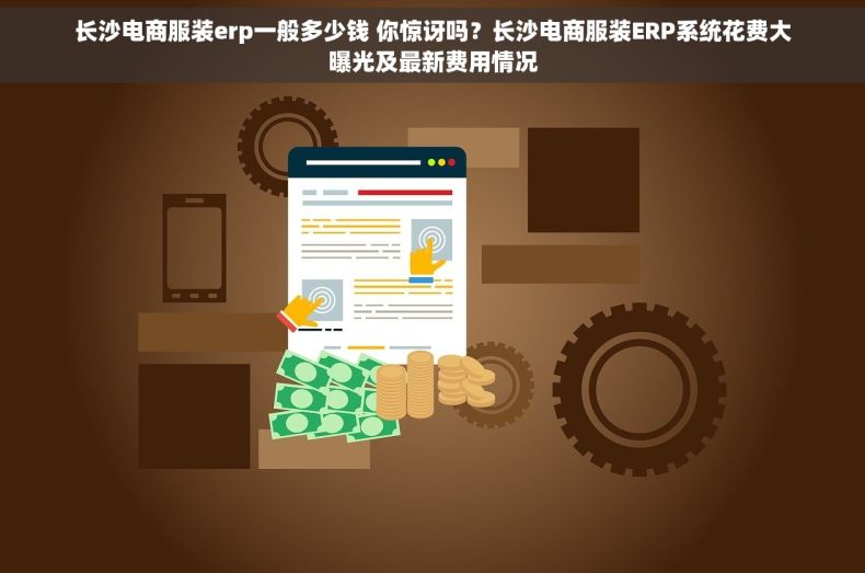 长沙电商服装erp一般多少钱 你惊讶吗？长沙电商服装ERP系统花费大曝光及最新费用情况