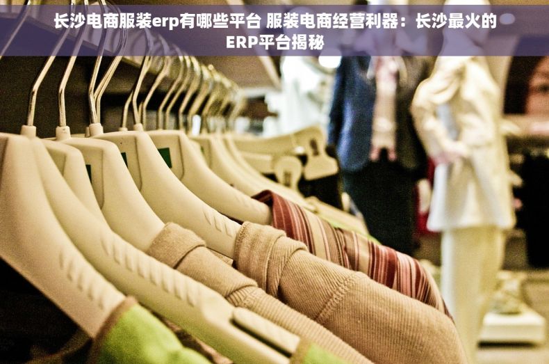 长沙电商服装erp有哪些平台 服装电商经营利器：长沙最火的ERP平台揭秘