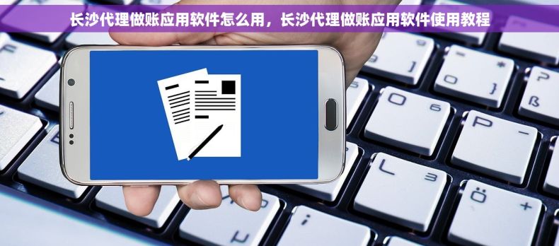 长沙代理做账应用软件怎么用，长沙代理做账应用软件使用教程