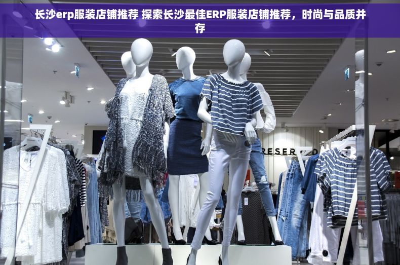 长沙erp服装店铺推荐 探索长沙最佳ERP服装店铺推荐，时尚与品质并存